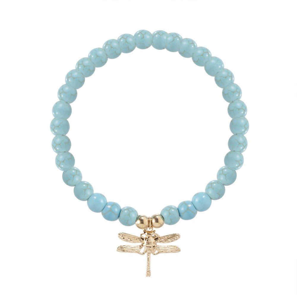 Dragonfly Starfish Bracelet Set of 5 - Picture 4 of 6